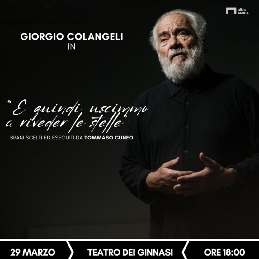 E QUINDI USCIMMO A RIVEDER LE STELLE