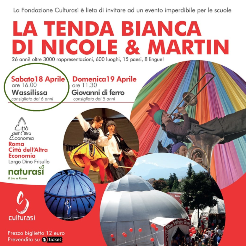 LA TENDA BIANCA DI NICOLE & MARTIN - WASSILISSA