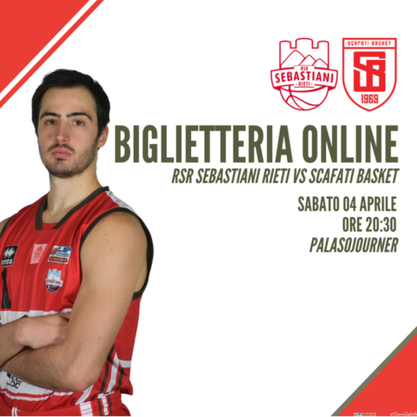 RSR SEBASTIANI RIETI vs SCAFATI BASKET