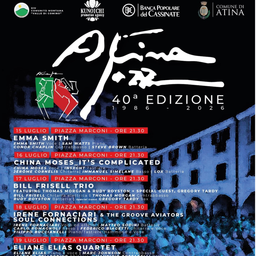 ABBONAMENTO ATINA JAZZ 2026