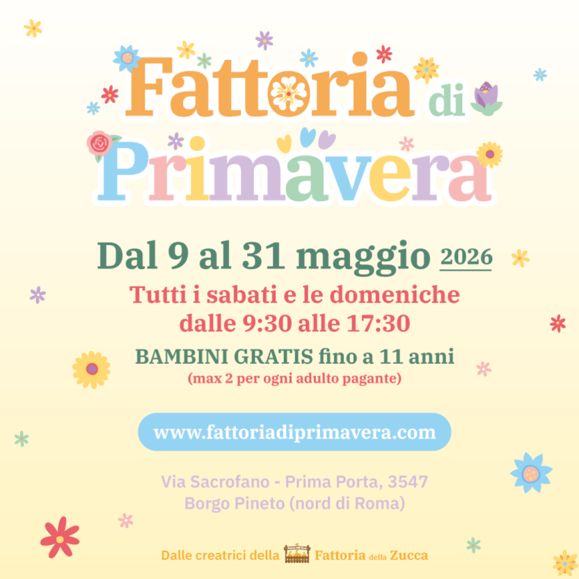 FATTORIA DI PRIMAVERA | Sab 09/05