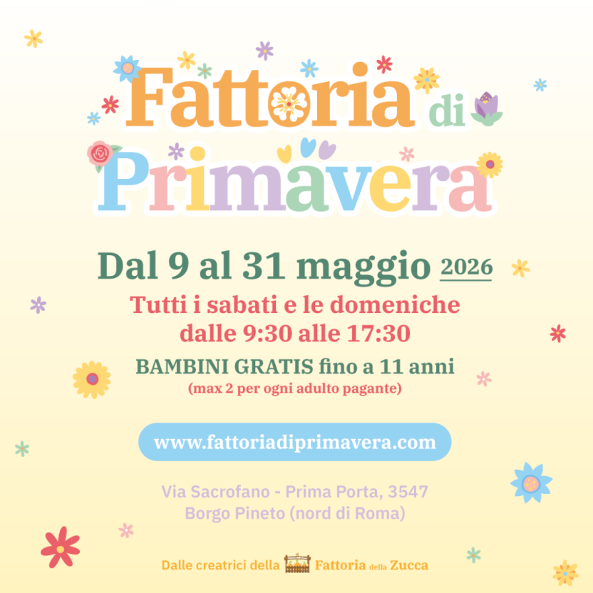 FATTORIA DI PRIMAVERA | Sab 16/05