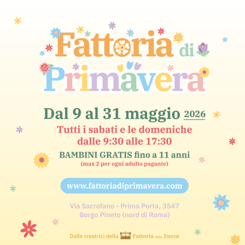 FATTORIA DI PRIMAVERA | Dom 17/05