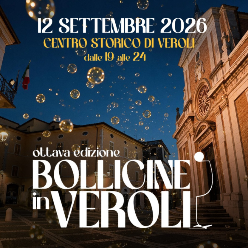 BOLLICINE in VEROLI 2026